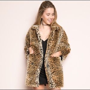 cheetah print jacket